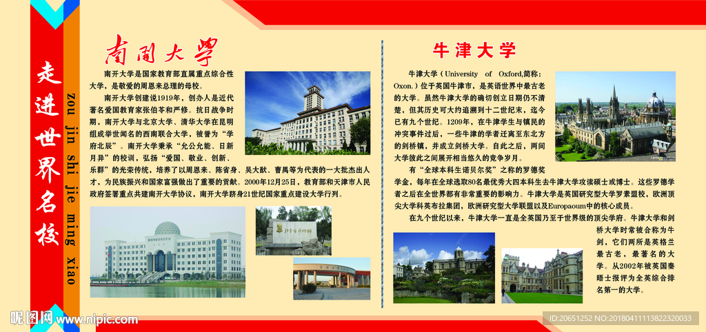 走进世界名校
