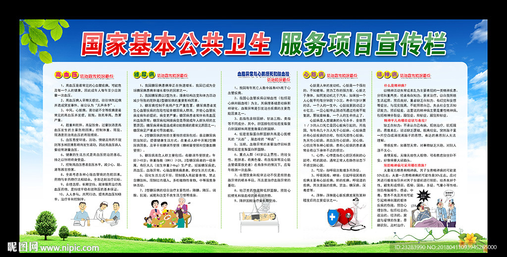 国家基本公共卫生服务