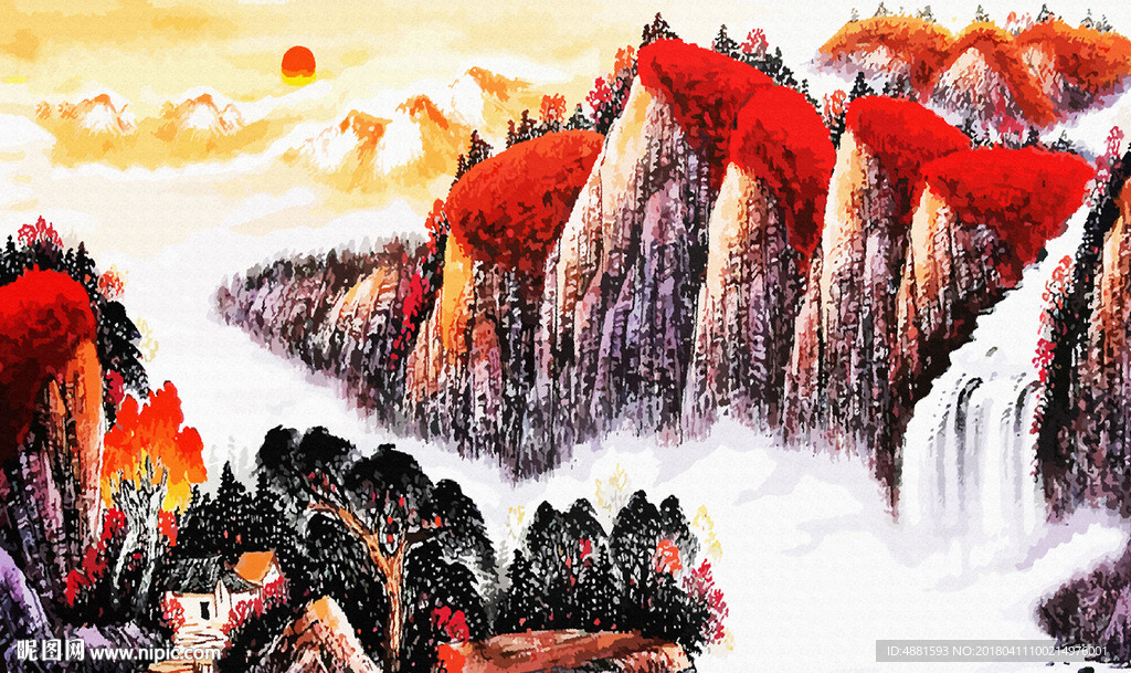 山水画