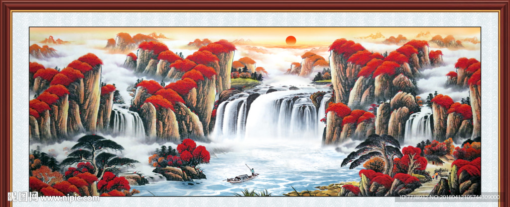 山水画 江山如画