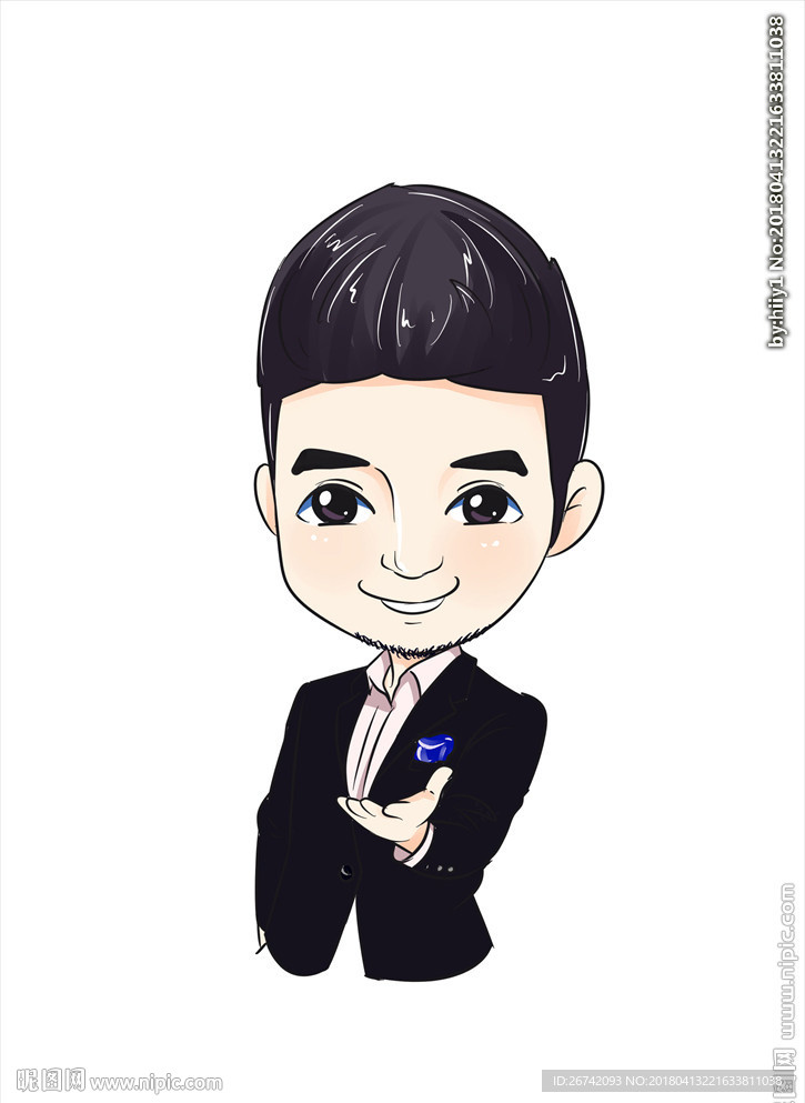 卡通Q版头像原创手绘