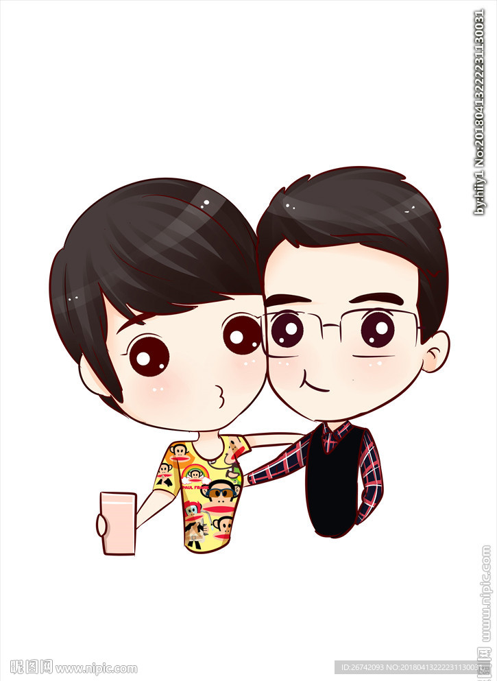 卡通Q版头像原创手绘