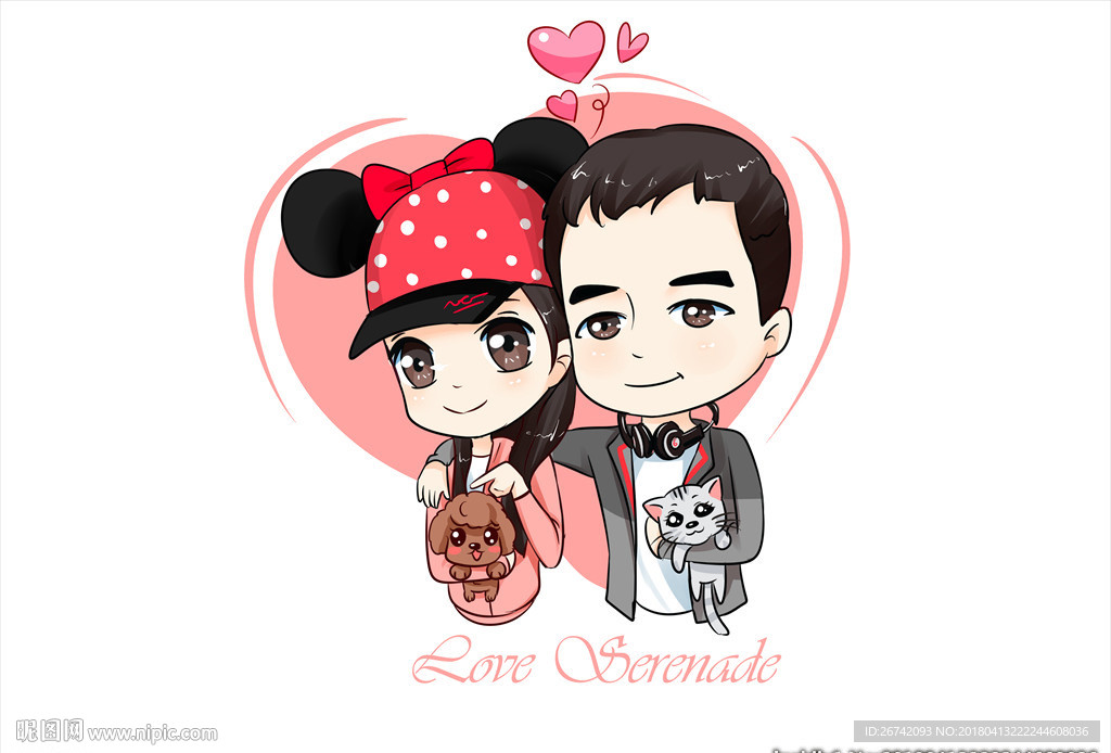 卡通Q版头像原创手绘