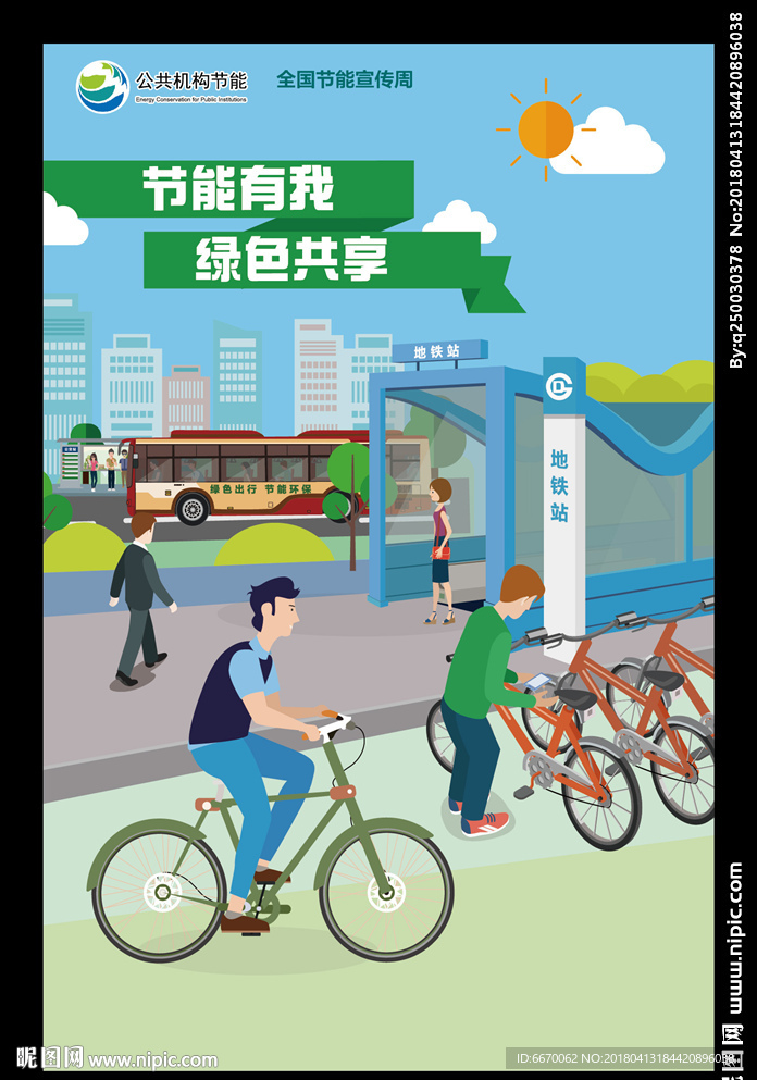 节能减排宣传海报
