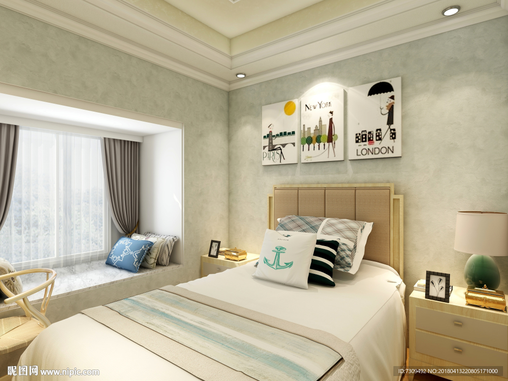 欧式房间装修效果图