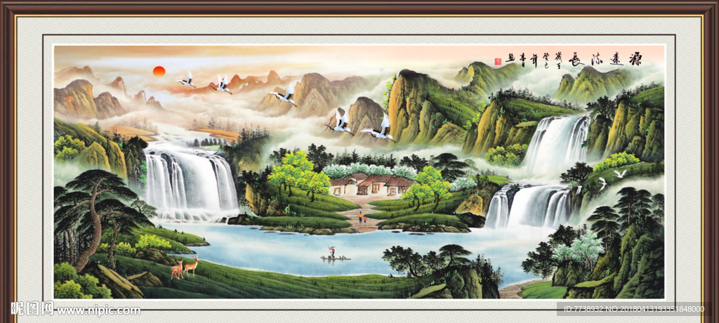 左右逢源 旭日东升