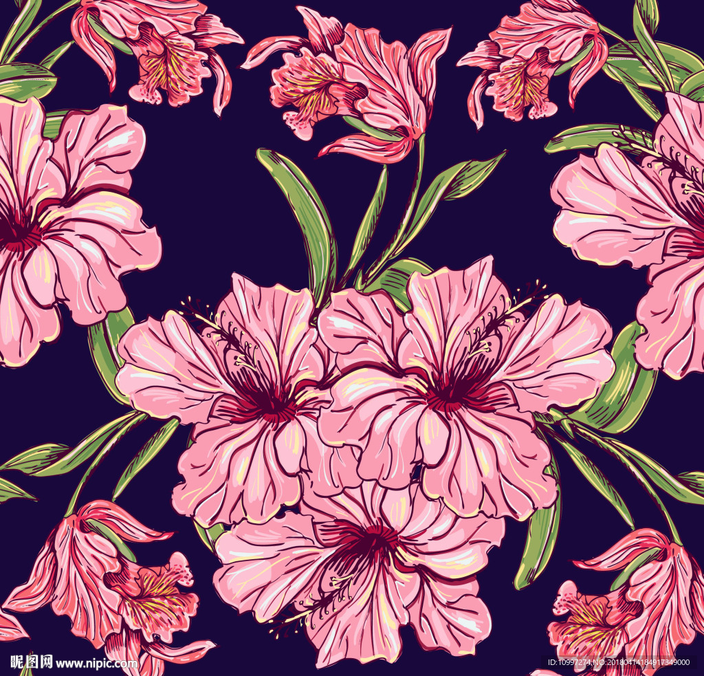 时尚唯美植物花朵