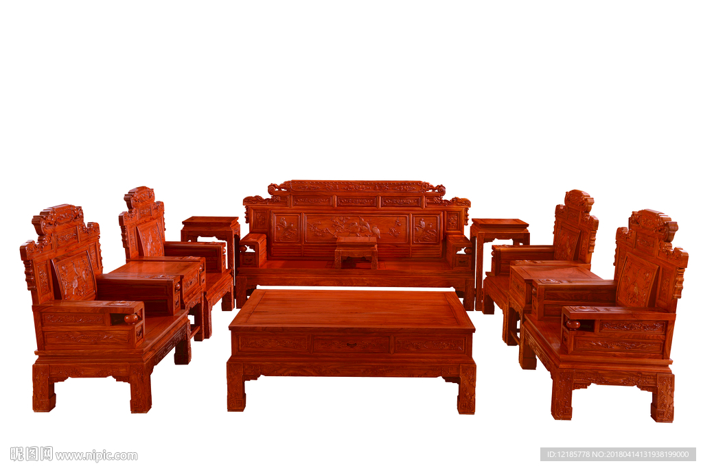 古典红木沙发