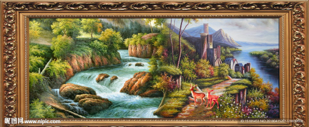 风景油画