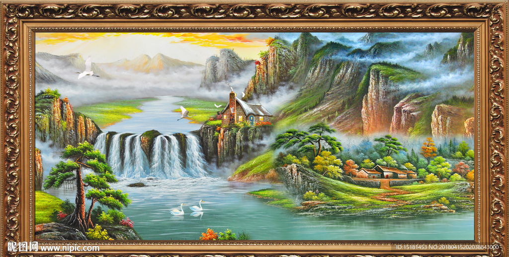 风景油画