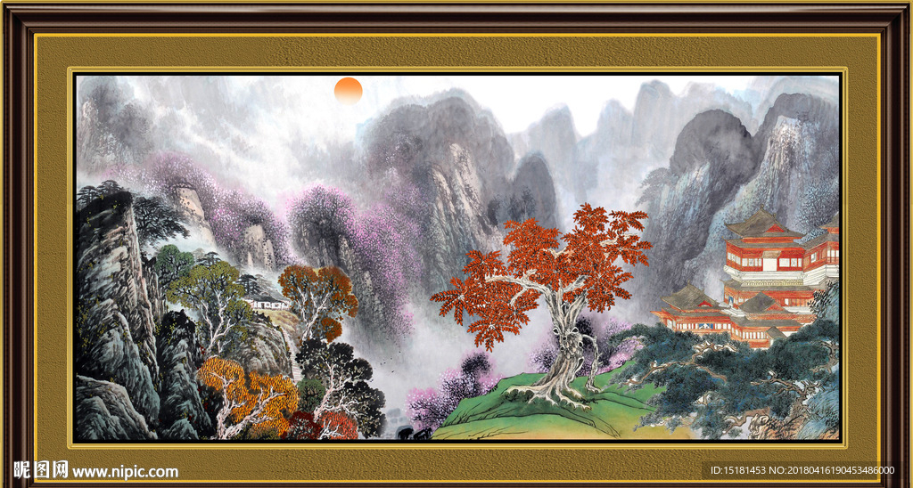 国画山水