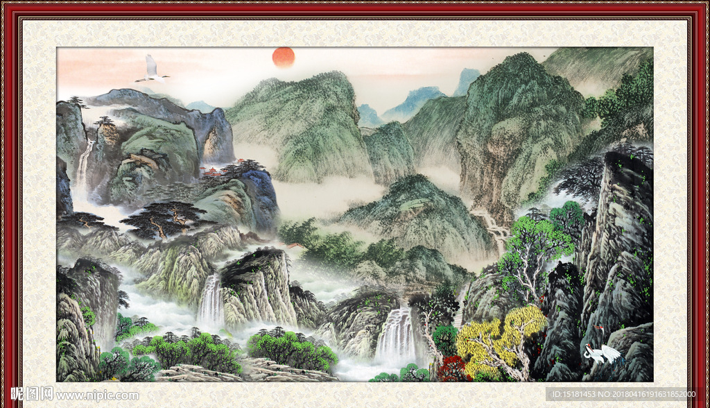 国画山水