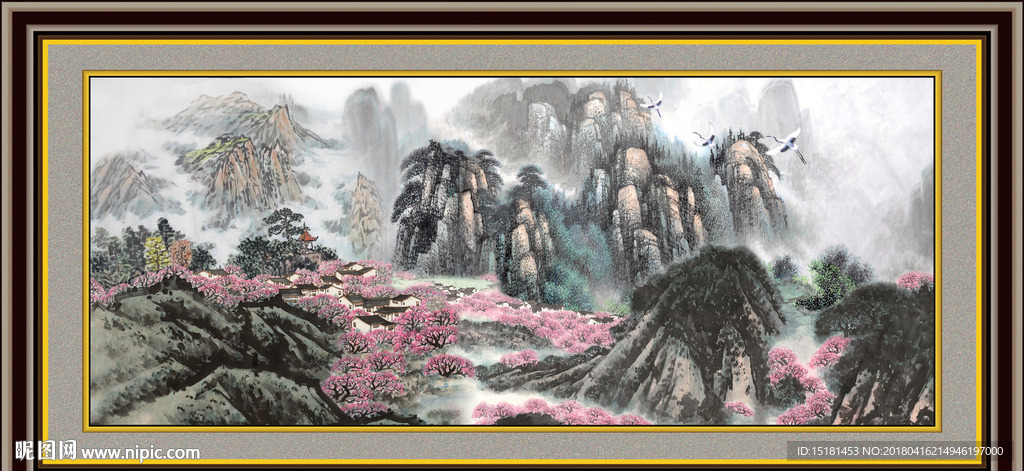 国画山水