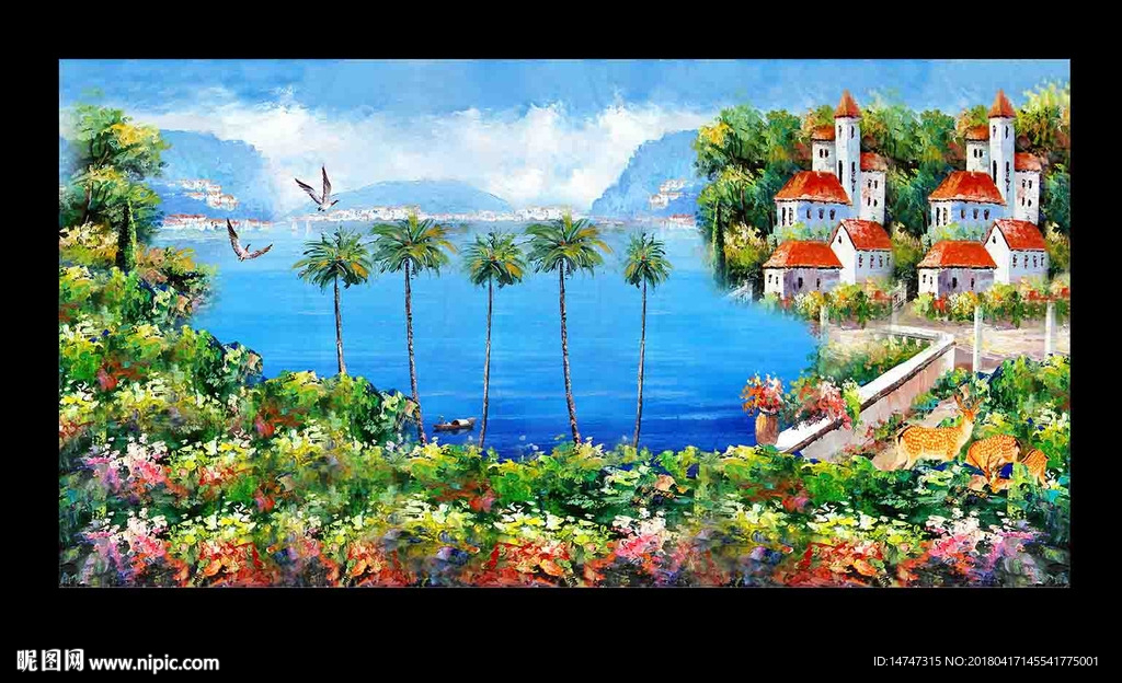 风景油画