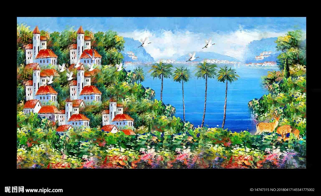 油画