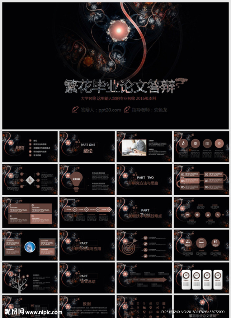 毕业答辩PPT
