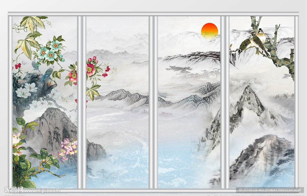 大美山河移门