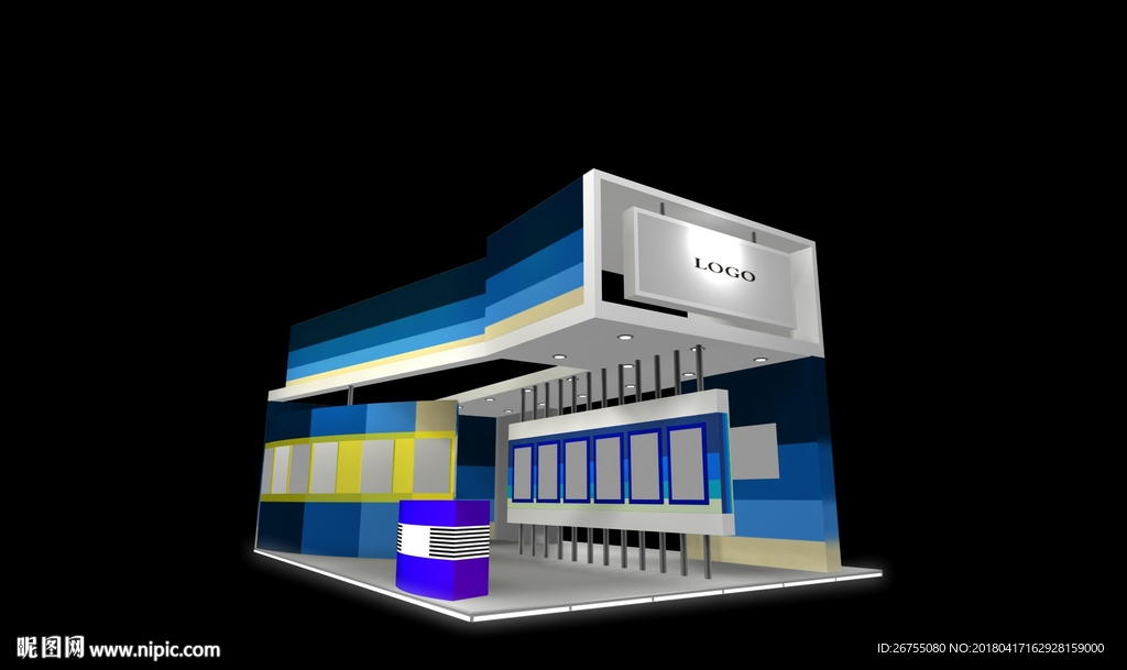 展览展示创意设计美陈多彩