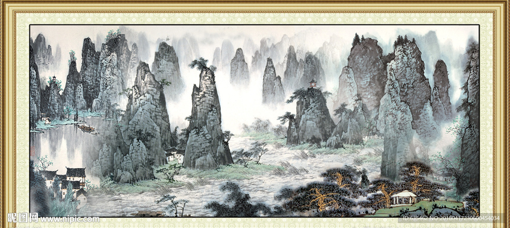 水墨山水