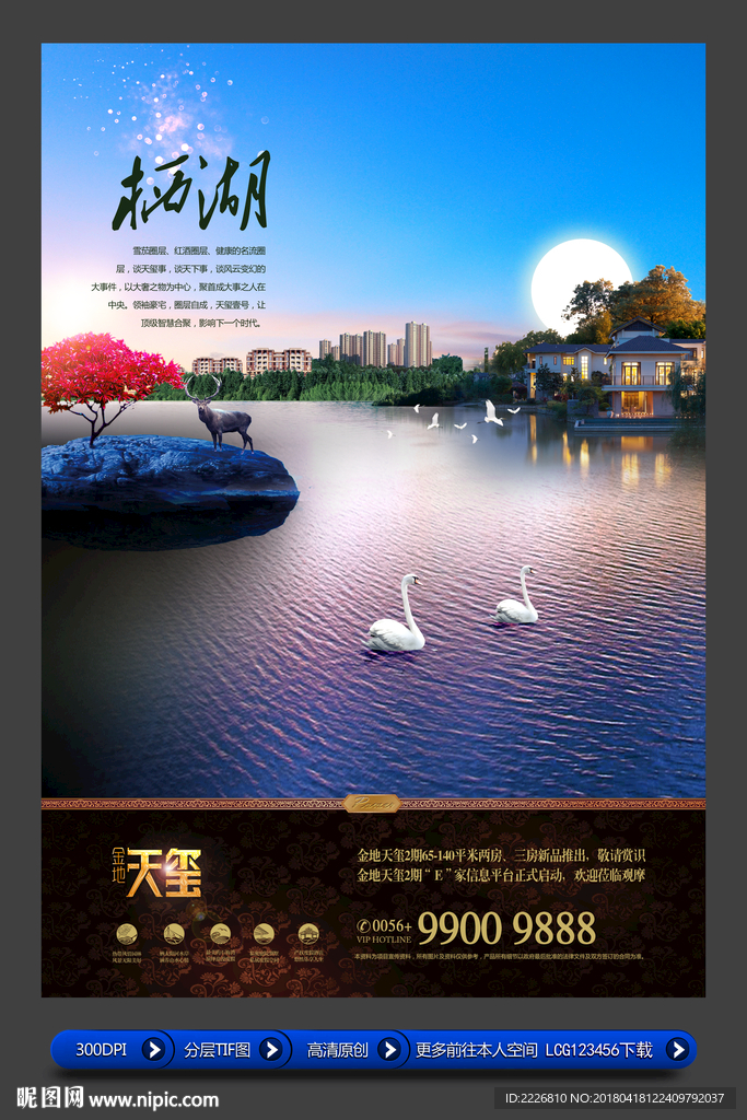 高端房地产广告