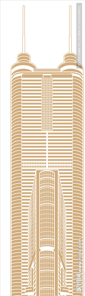 深圳地王大厦剪影