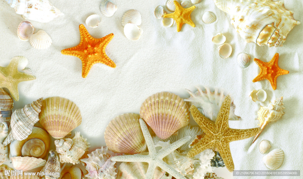 海洋星星背景墙