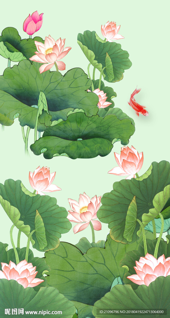 荷花玄关