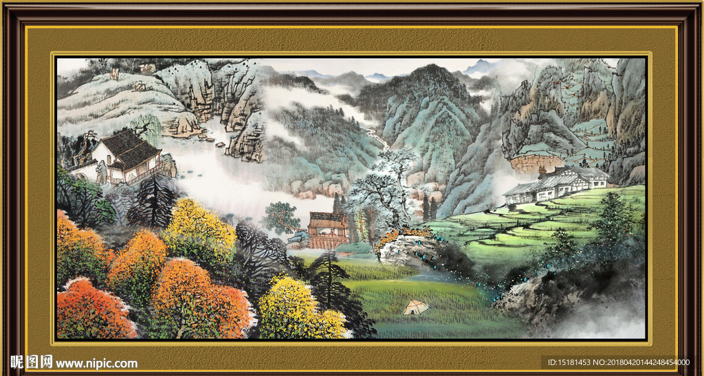 国画山水
