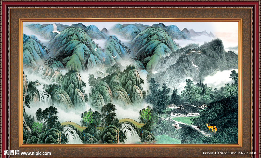 国画山水