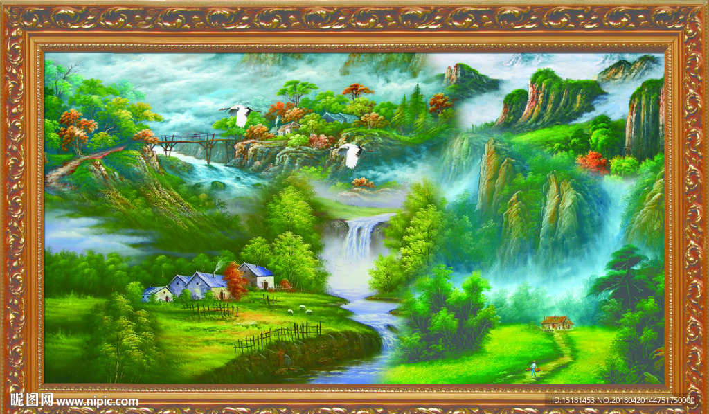 风景油画