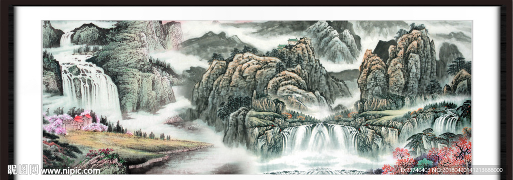 国画山水