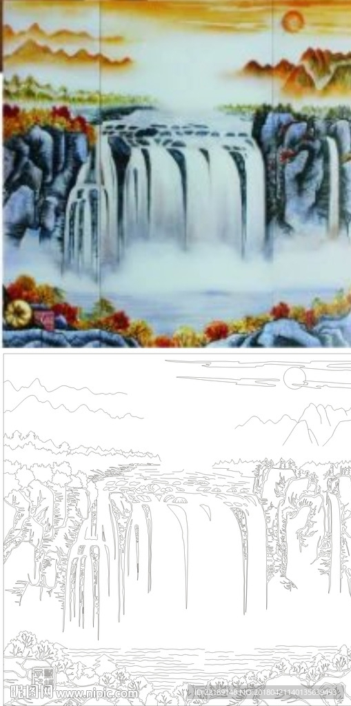 山水画