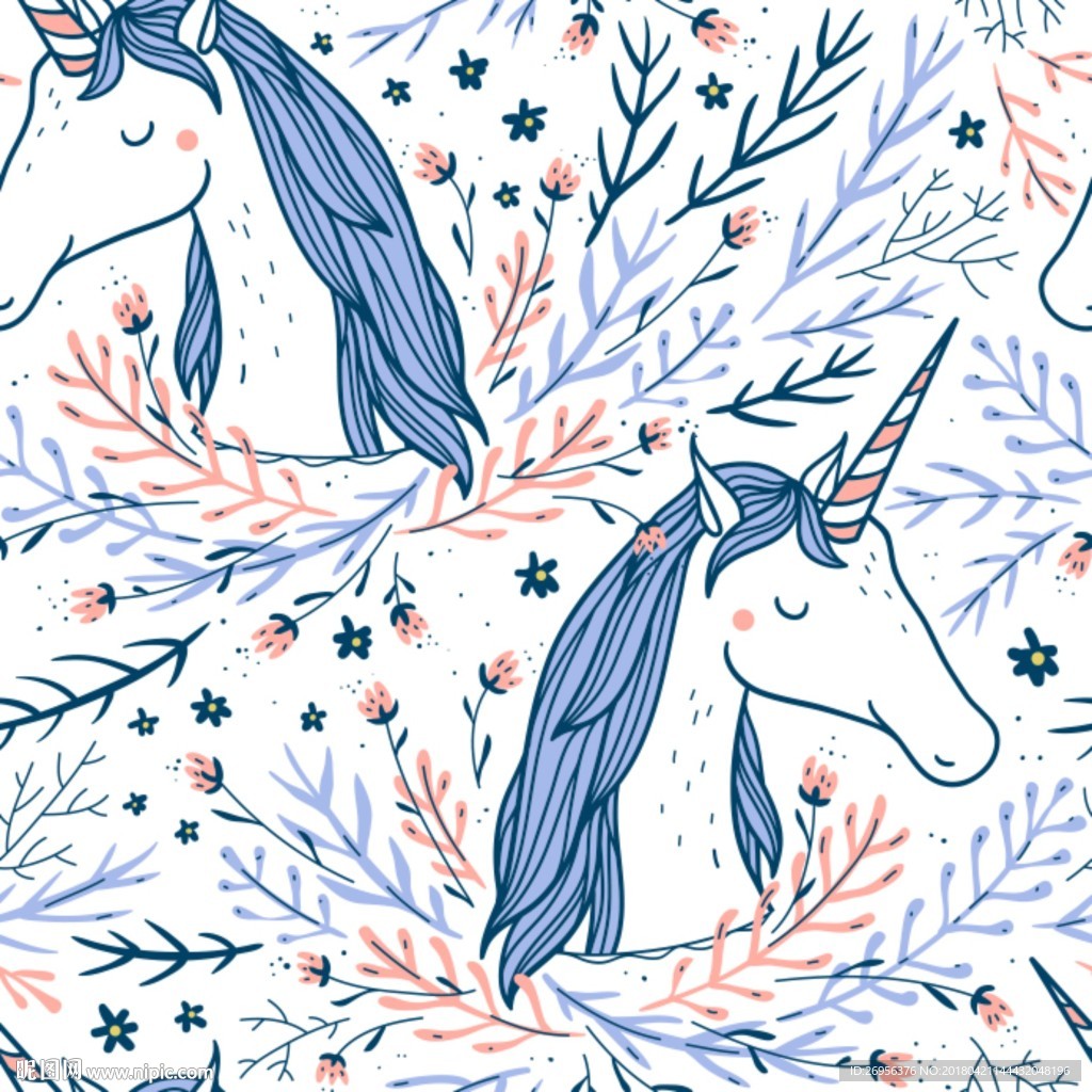 植物 花卉 独角兽