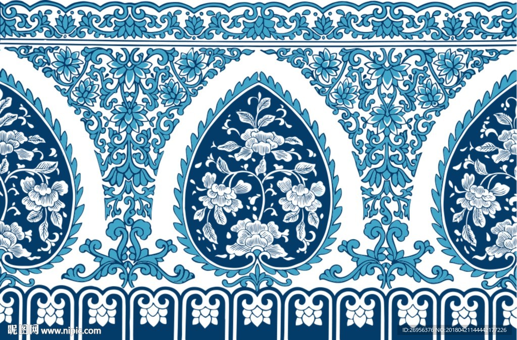 植物 花卉 民俗花纹