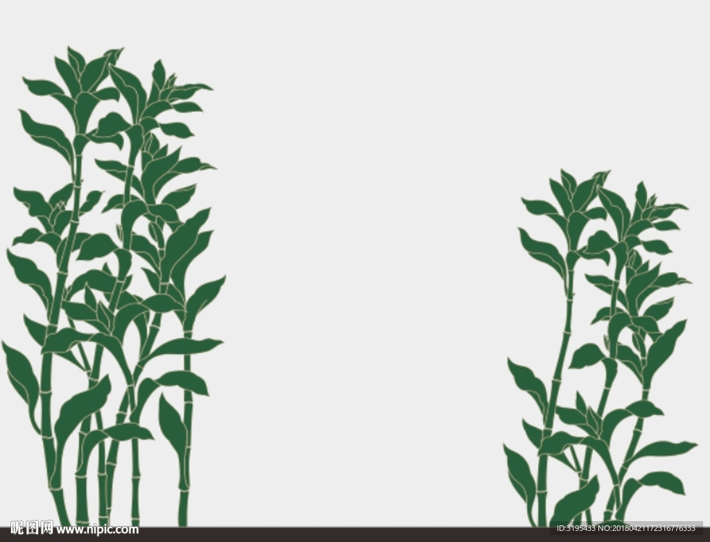 叶子  硅藻泥图案