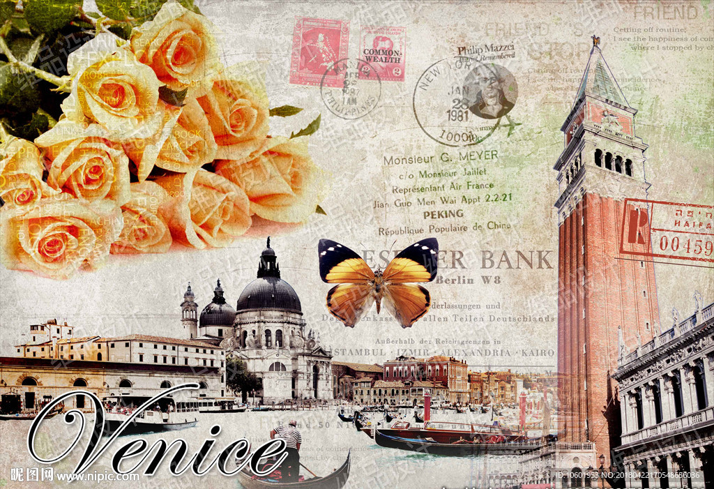 欧美风格装饰画