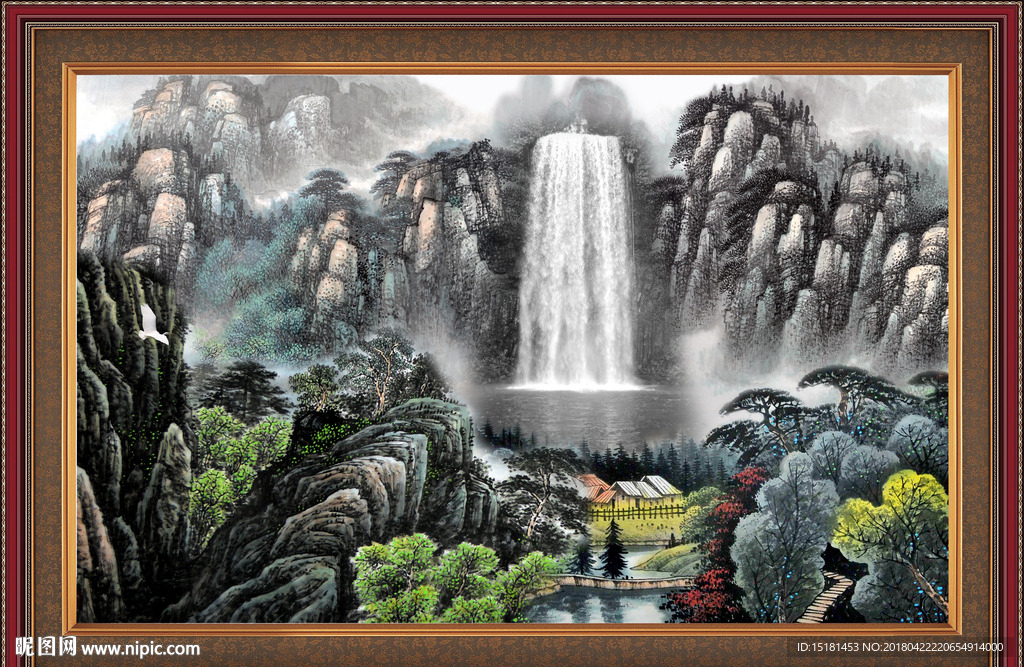 水墨山水