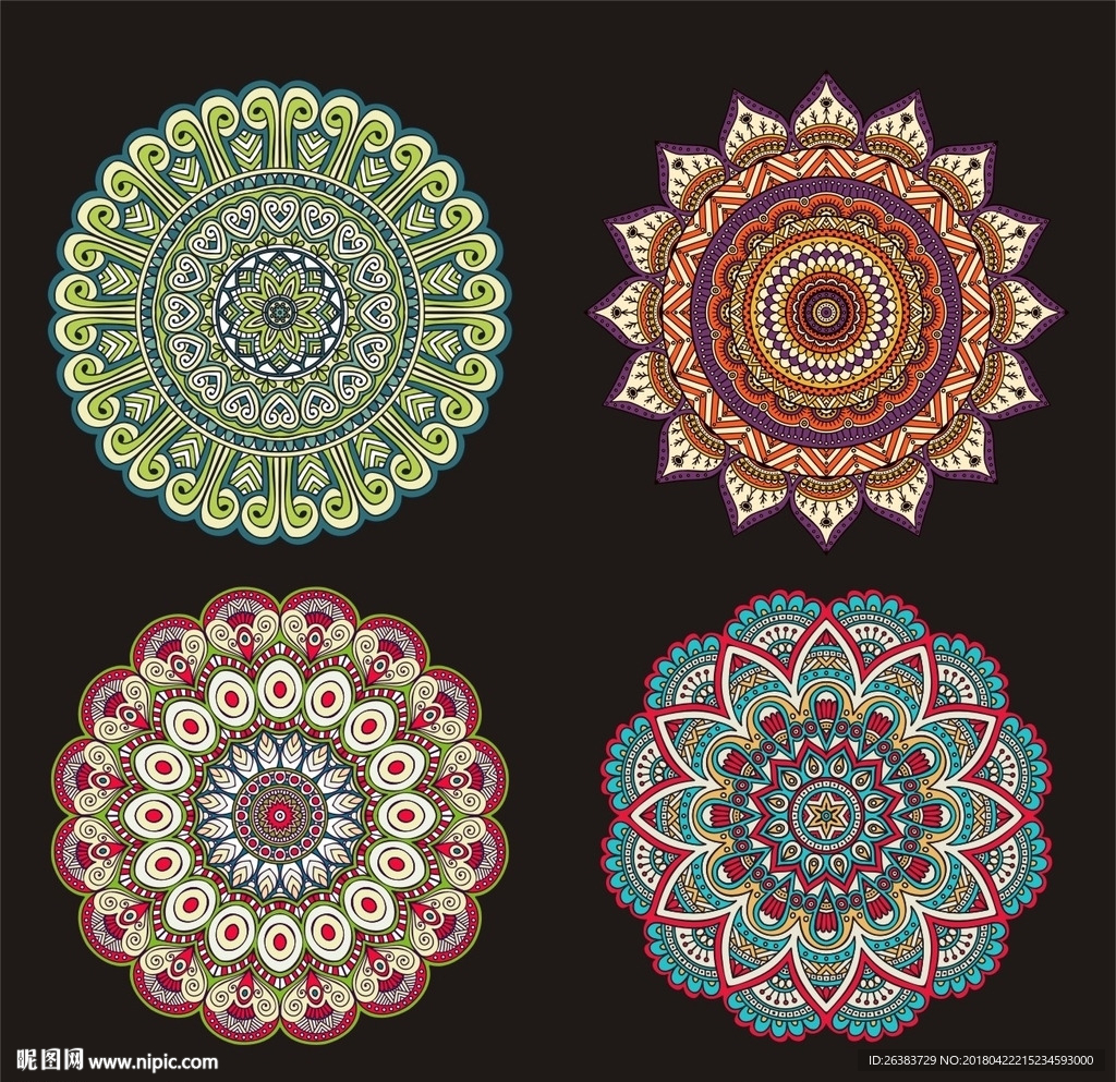 欧式矢量 图案图片