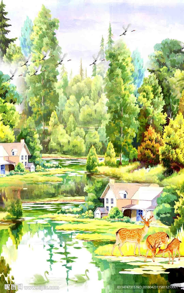 油画