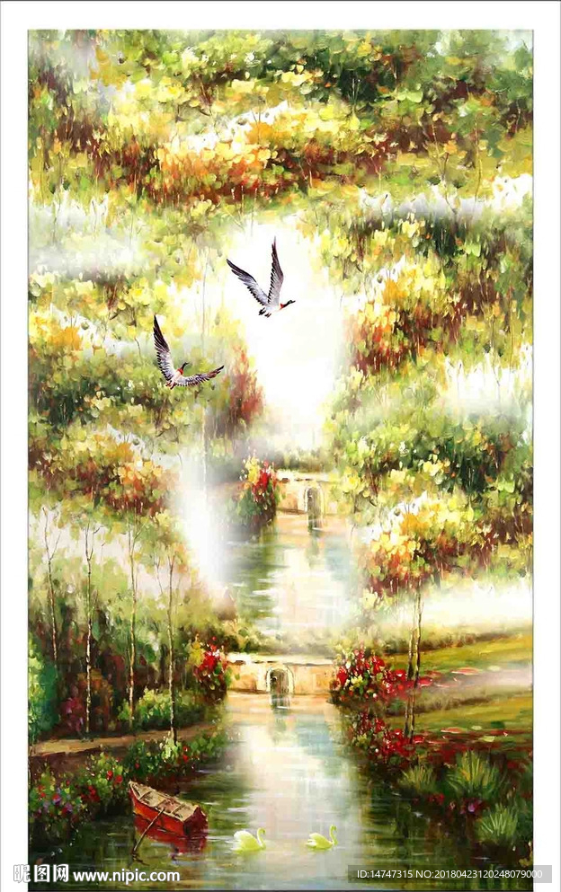 风景油画