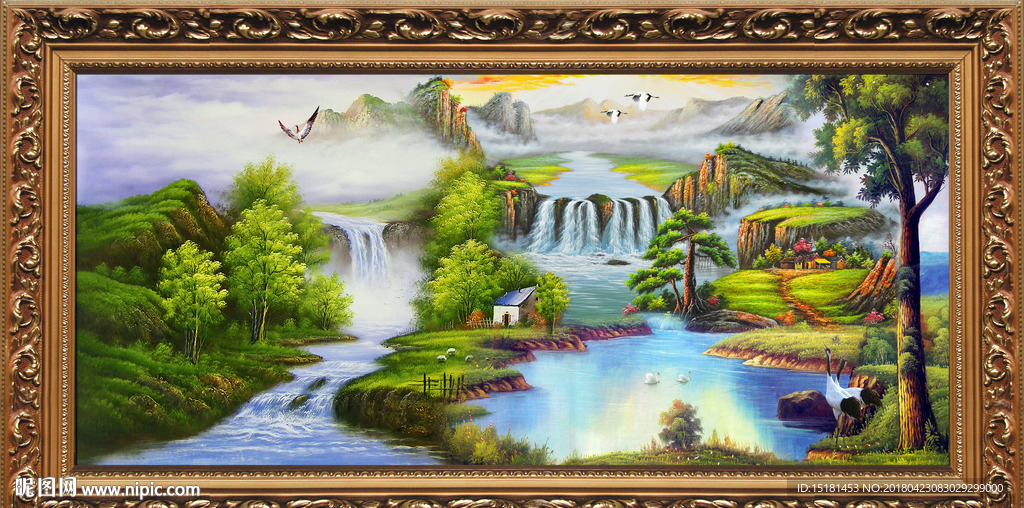 风景油画