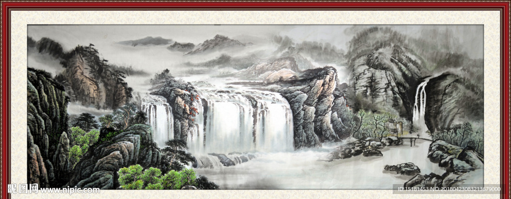 国画山水
