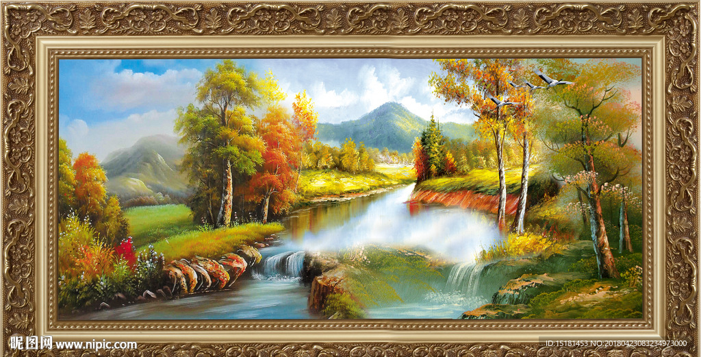风景油画