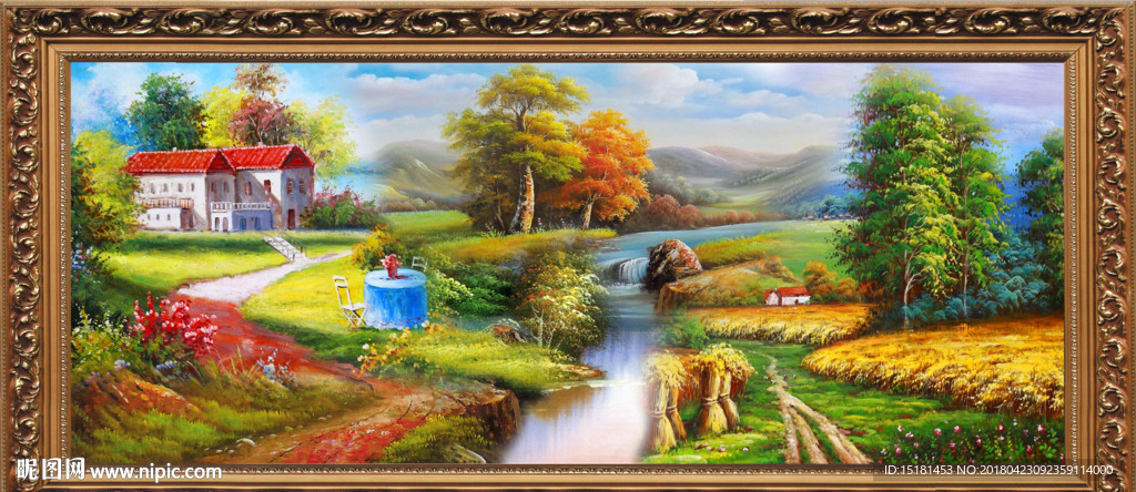 风景油画