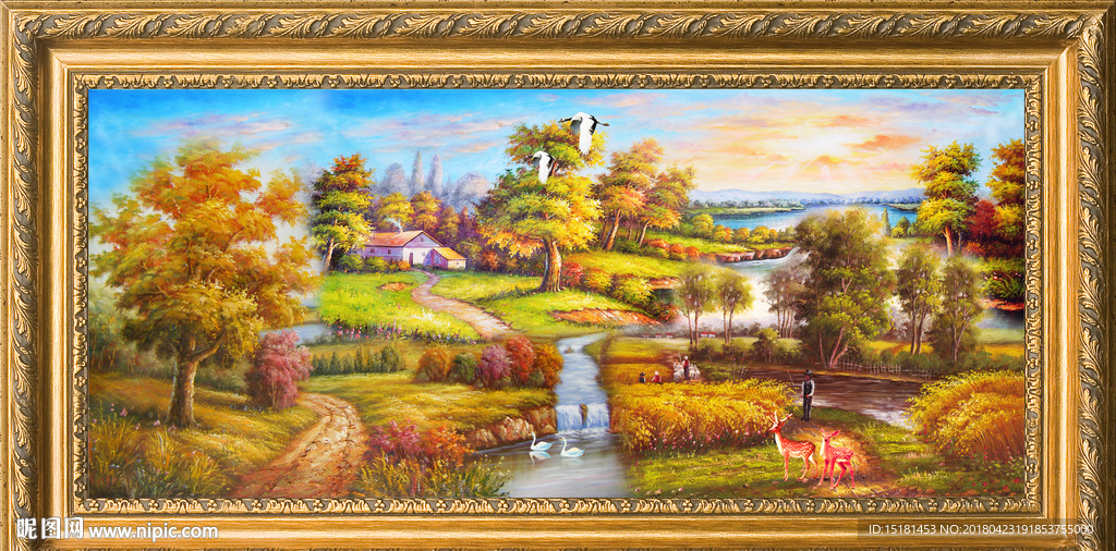 风景油画