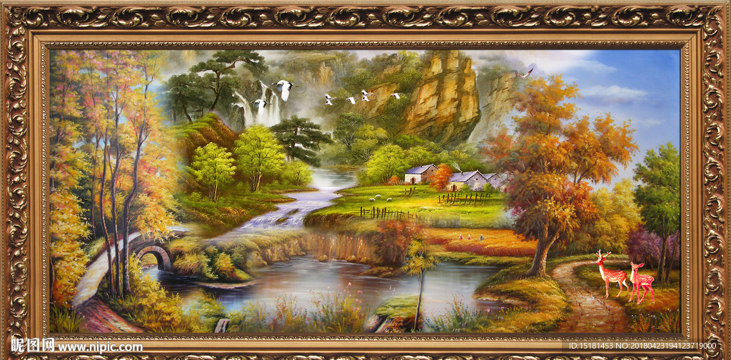 风景油画