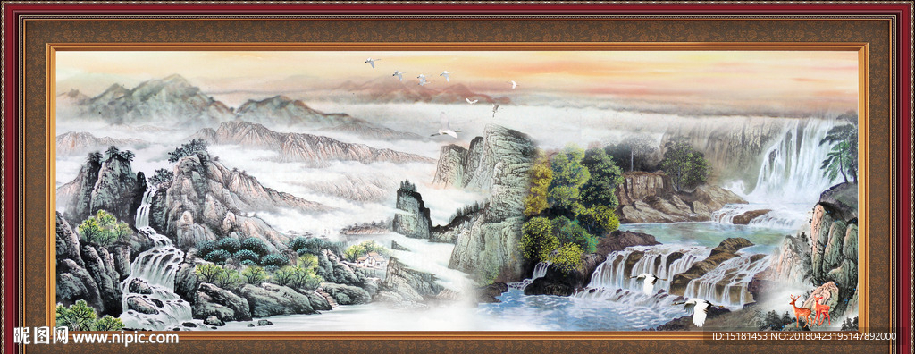国画山水