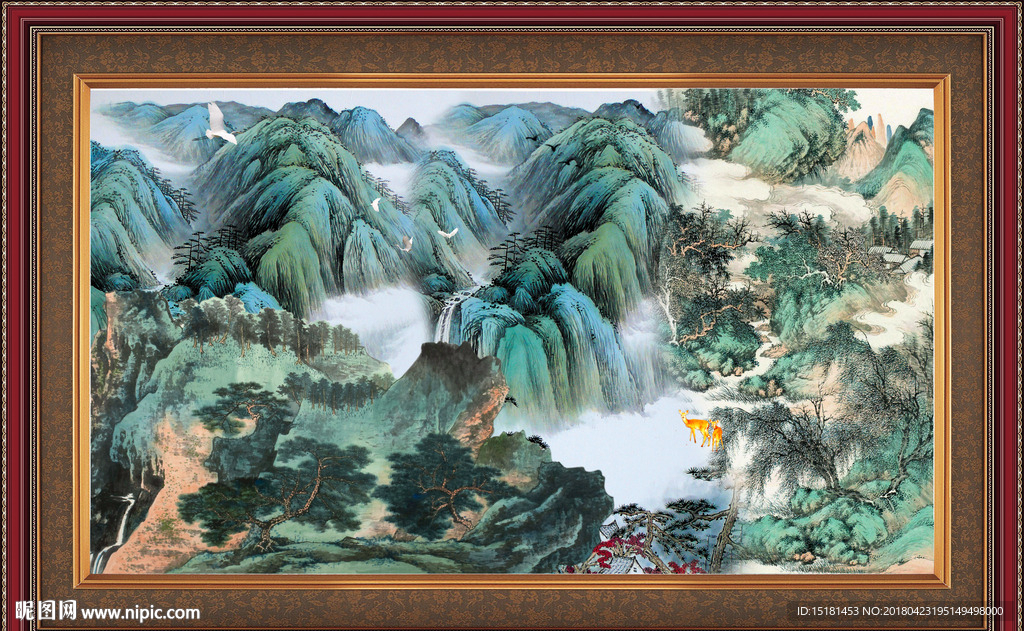 国画山水