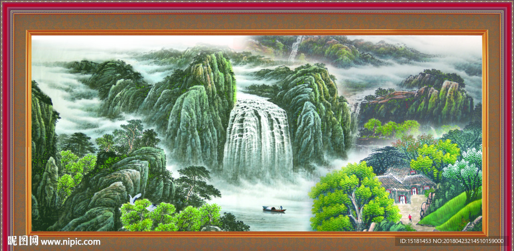国画山水