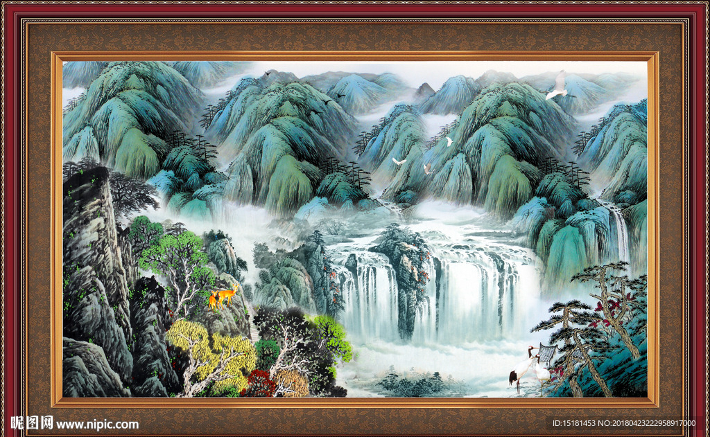 山水国画